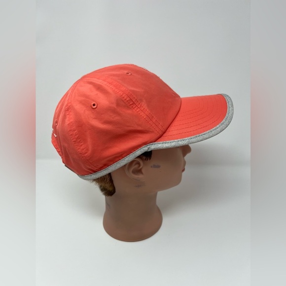 Champion Women’s Adjustable Hat Coral Pink White C Embroidered Logo Baseball Hat - Picture 5 of 11